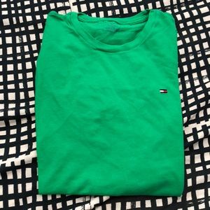 Green Tommy Hilfiger t-shirt